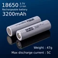 2PCS 3200mah