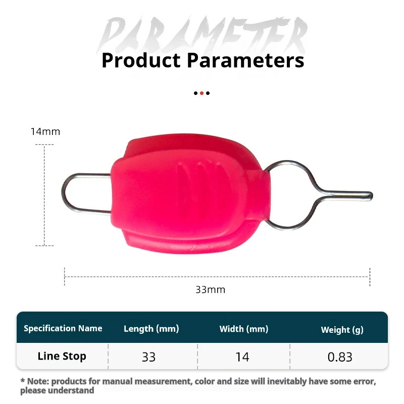 Soporte para sedal de Pesca, hebilla, tapón, Clip para carrete de Baitcasting, accesorios para Pesca, aparejos de Pesca, 5 uds. - imagen 5