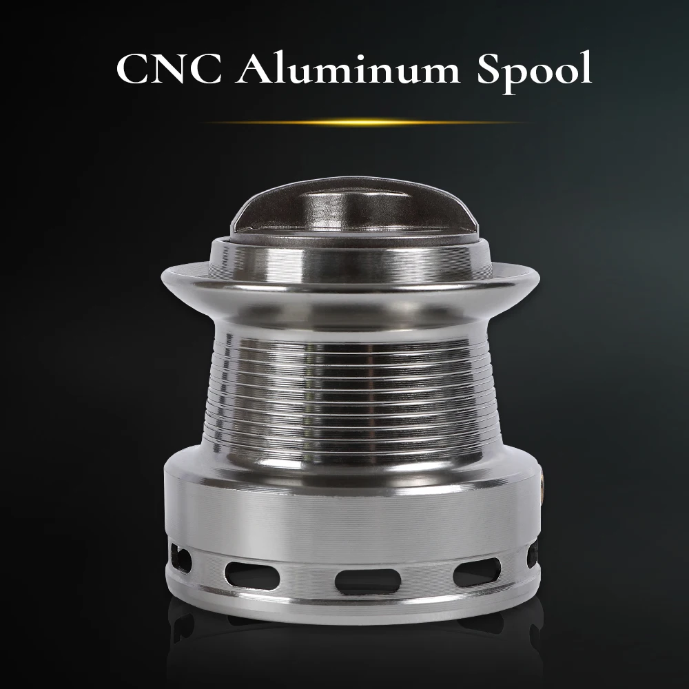 MIFINE-bobina giratoria de carpa JUNIOR 7 + 1, carrete de Metal 3000/4000/5000/6000, 12 KG, fuerza de frenado, para pesca de carpa, agua salada y dulce - imagen 3