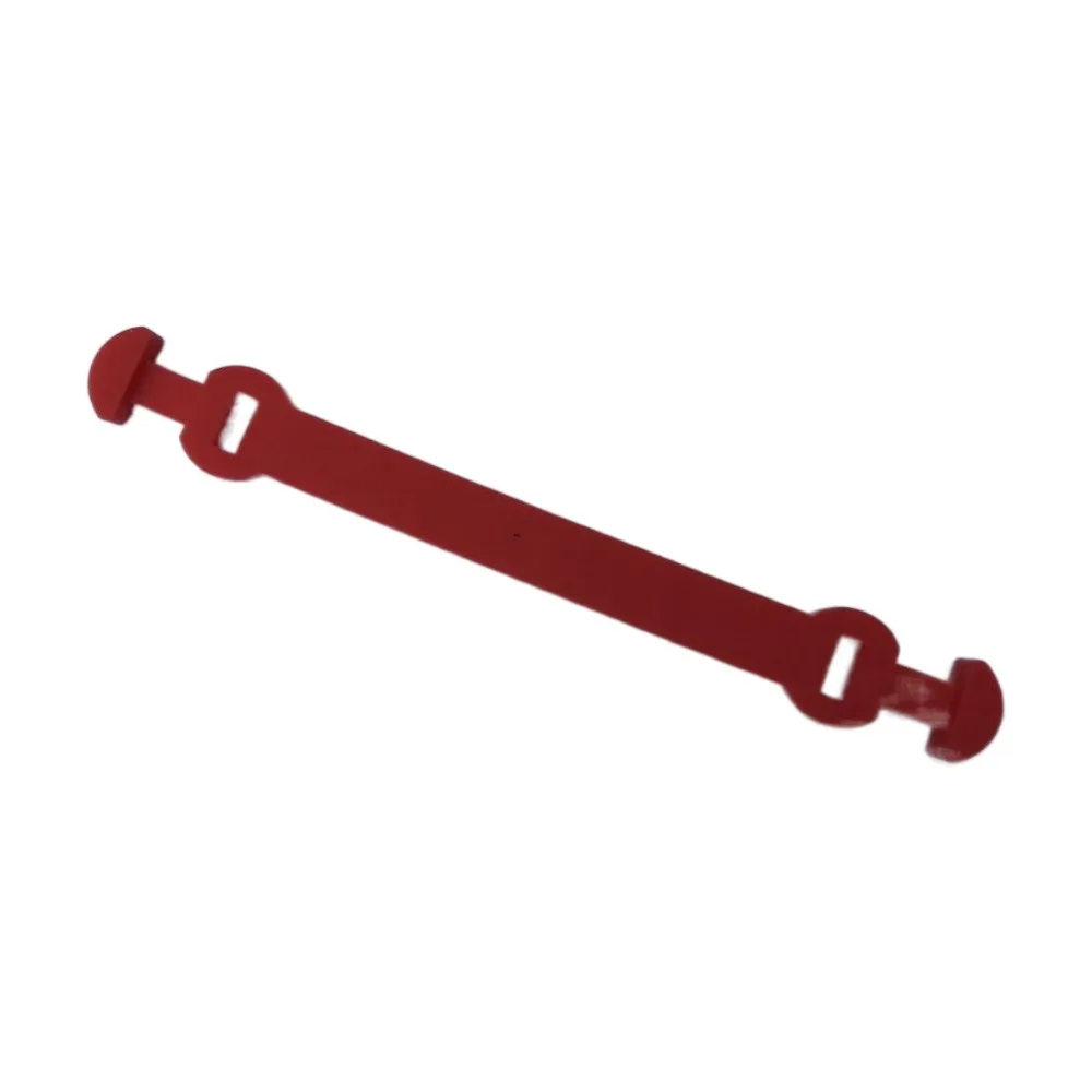 Amortiguador largo a prueba de golpes para raqueta de tenis, amortiguadores de vibración de doble nudo, Accesorios de Tenis, hebilla de silicona - imagen 4