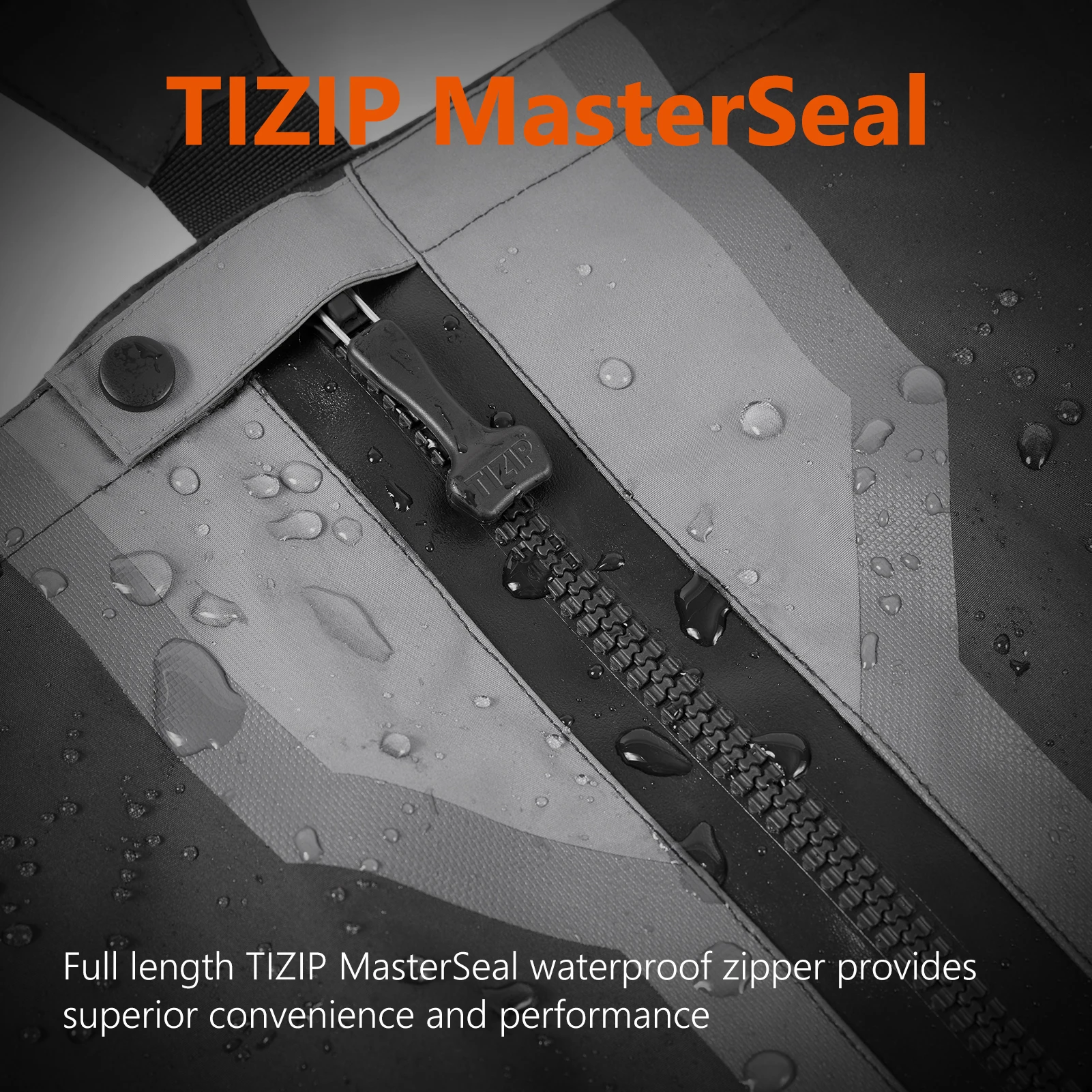 BASSDASH VORTEXIS Botas de pescador transpirables con cremallera para hombre, impermeables para pesca con mosca, media de caza, pie ligero - imagen 4