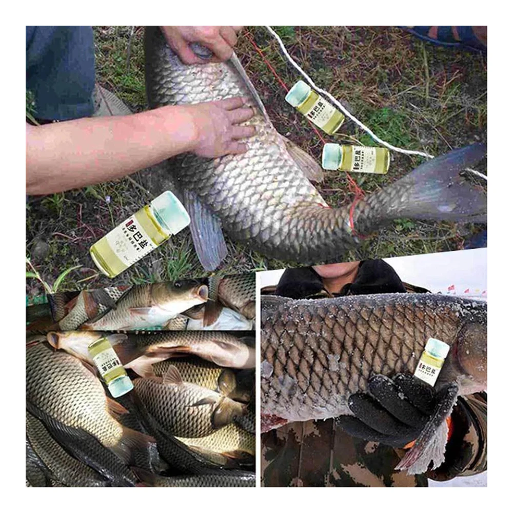 Sal Dopa de 10ml, pescado fuerte, camarones, atrayente, aroma de pesca, Spinner, aroma a aceite, olor a queso para todo tipo de señuelos y cebos - imagen 5