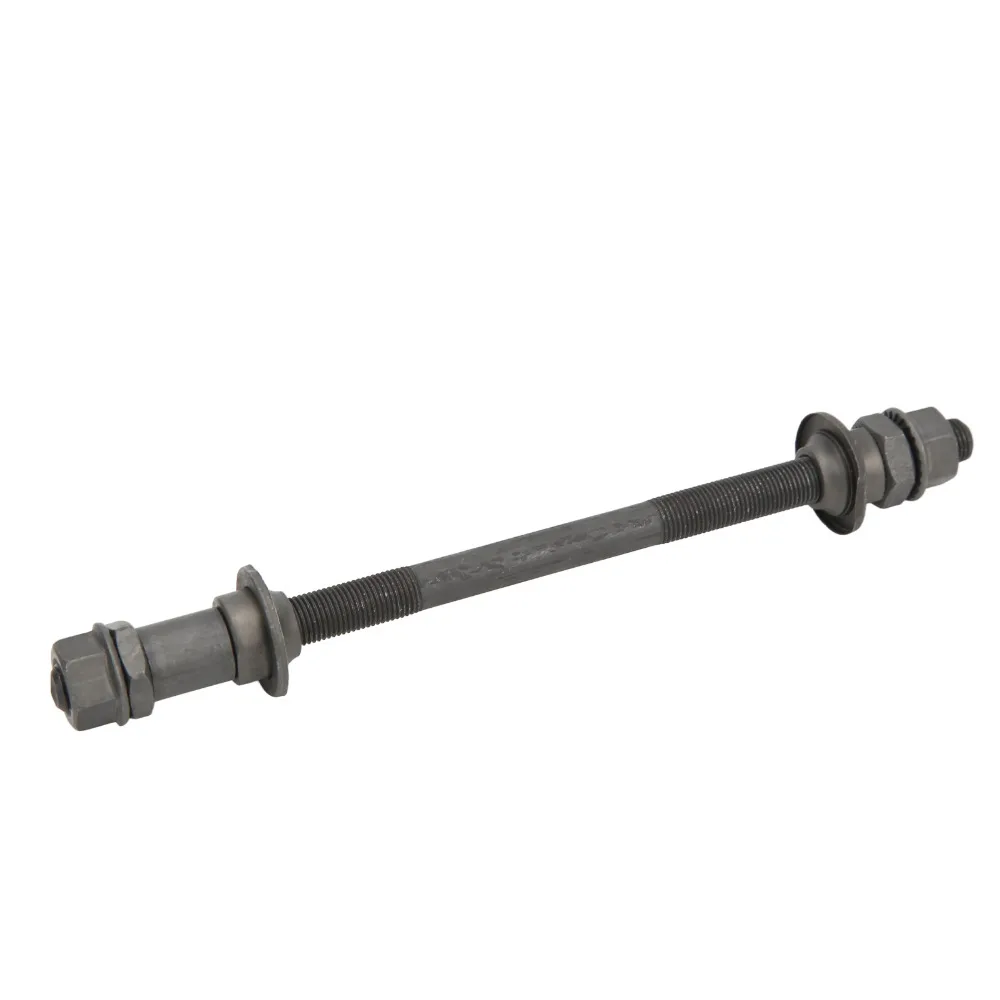 Eje de buje de bicicleta de montaña de 190mm de longitud, eje de buje de bicicleta de velocidad múltiple de 3/8 de pulgada de diámetro, eje hueco trasero de bicicleta - imagen 2