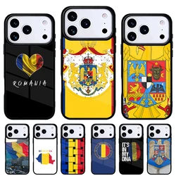 Funda bandera de Rumania para iPhone 17 Air – Carcasa trasera