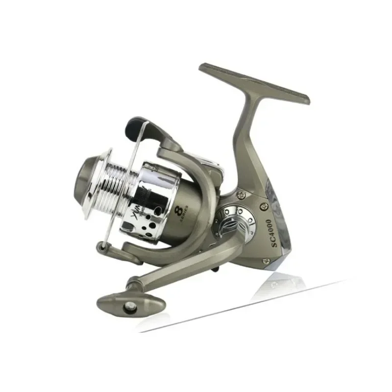 Serie GLS SC1000-7000 balancín de copa de alambre de metal rueda giratoria intercambiable izquierda y derecha carrete de pesca rueda de pesca - imagen 2