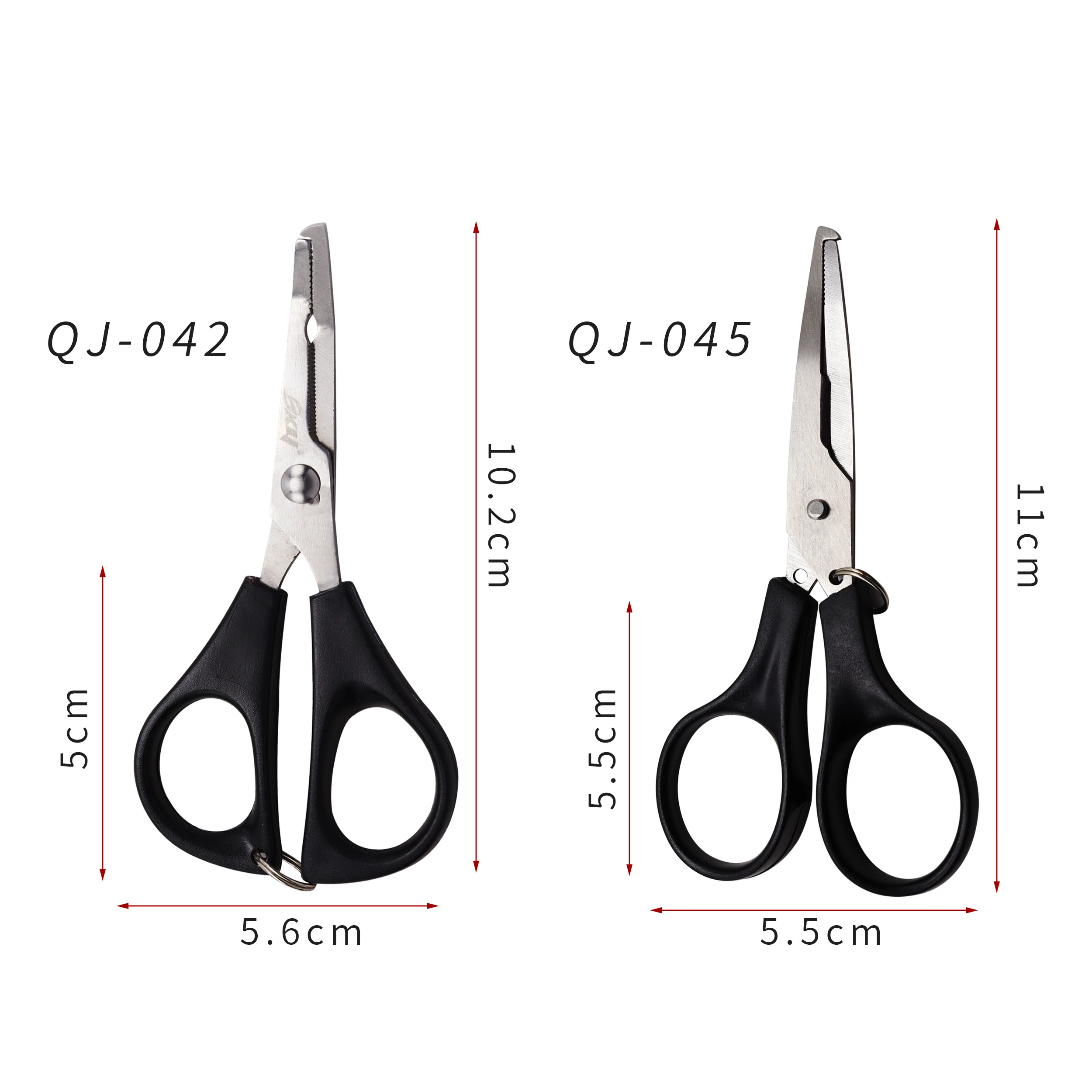 ZYZ-tijeras de pesca multifuncionales de acero inoxidable, cortador de línea de Pe, herramienta de uso de pesca de bucle abierto, 1 ud. - imagen 2