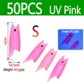 50pcs UV Pink S