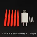 red B and 1 charger