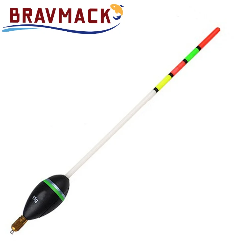 1/2 Uds un paquete 15/20/25/30g flotador de pesca colgante de latón flotador Vertical flotador de pesca de mar accesorios de pesca - imagen 3