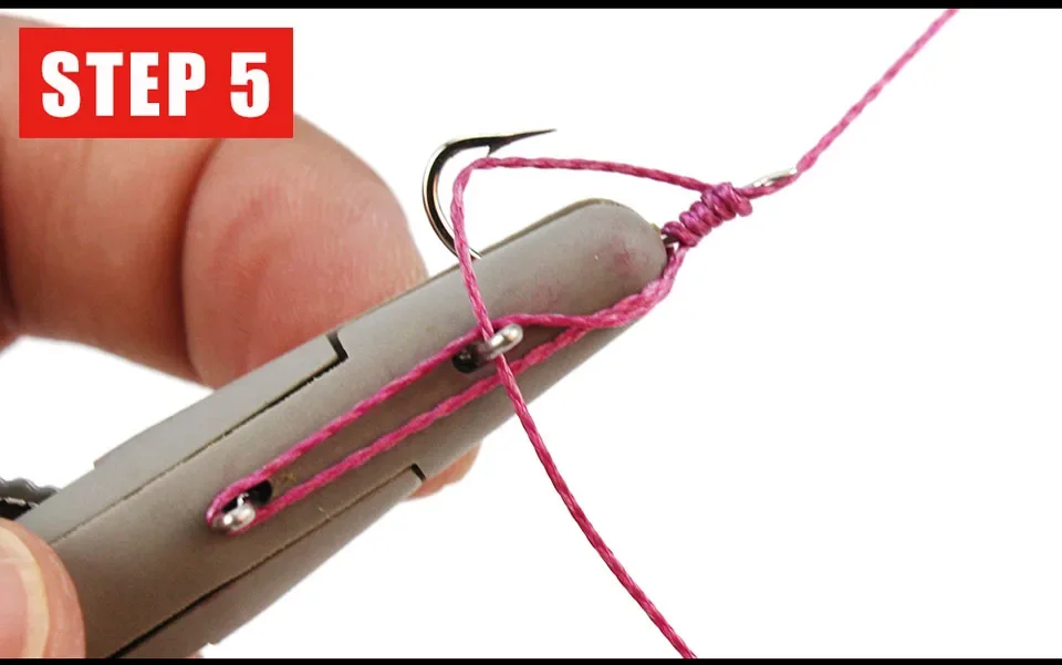 Anzuelo de pesca ultraligero y duradero para exteriores, anudador de alambre, dispositivo de gancho de amarre, herramientas de aparejos de pesca manuales, herramienta de anudado rápido - imagen 5