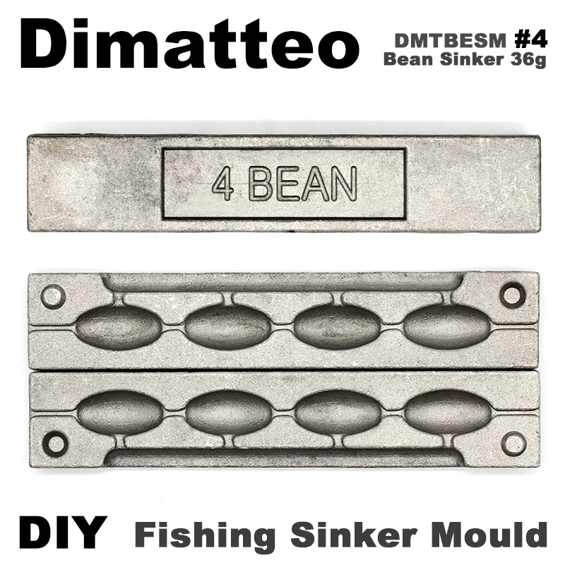 Molde plomada de frijol Dimatteo DMTBESM – Fabricación artesanal - imagen 3