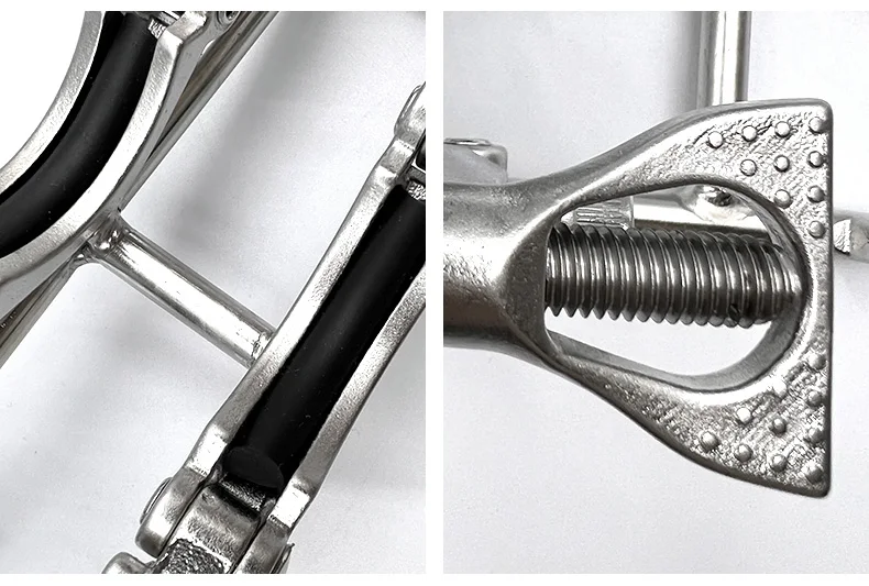 Una abrazadera de metal de alta calidad diseñada para aplicaciones seguras y versátiles