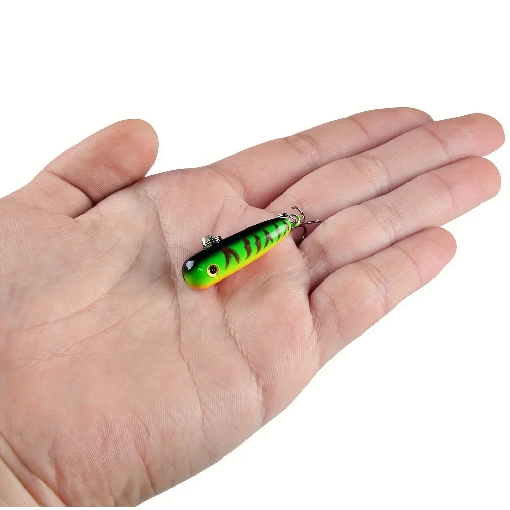 Cebo biónico de Color aleatorio, 1 unidad, lápiz de hundimiento pequeño-3cm-2.5g, perfecto para pesca en agua dulce y salada, atrae peces con facilidad