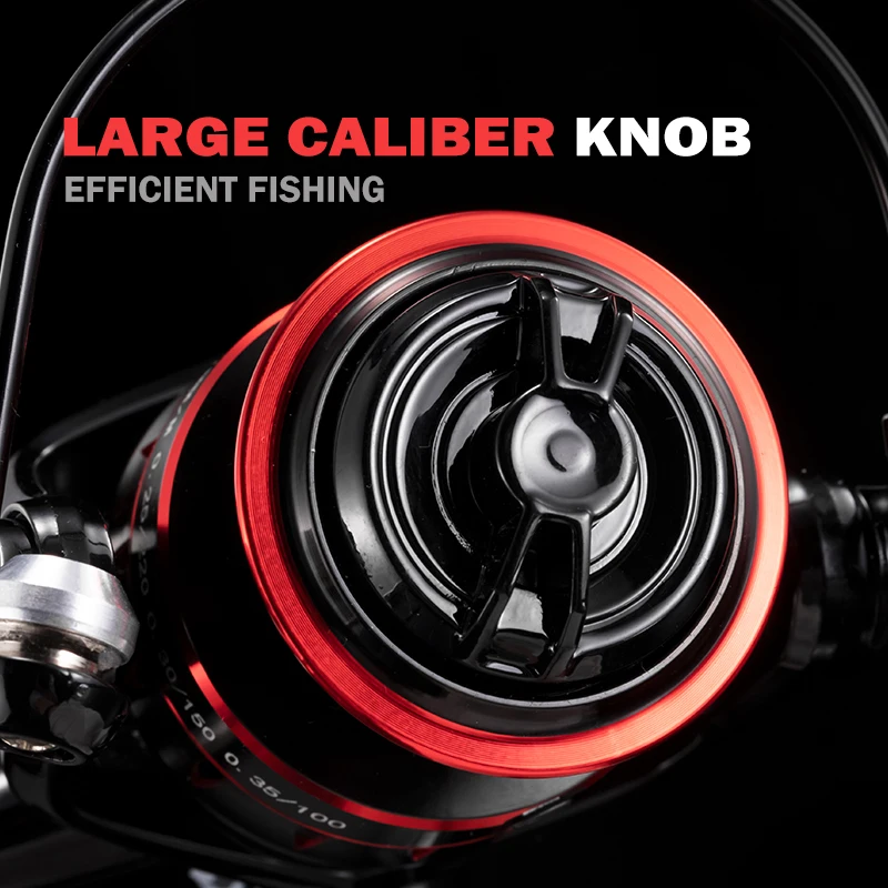 Carrete de pesca giratorio HJ, carrete de pesca preventivo de corrosión de agua salada totalmente metálico - imagen 3