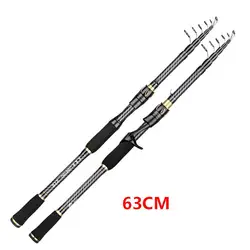 Caña Telescópica ZZ355A ML para Spinning y Casting – Portátil
