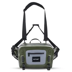 Goture Bolsa seca impermeable para pesca con mosca - Eslinga cruzada