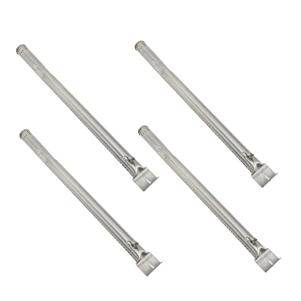Quemadores de gas para parrilla de acero inoxidable plateados duraderos - imagen 4