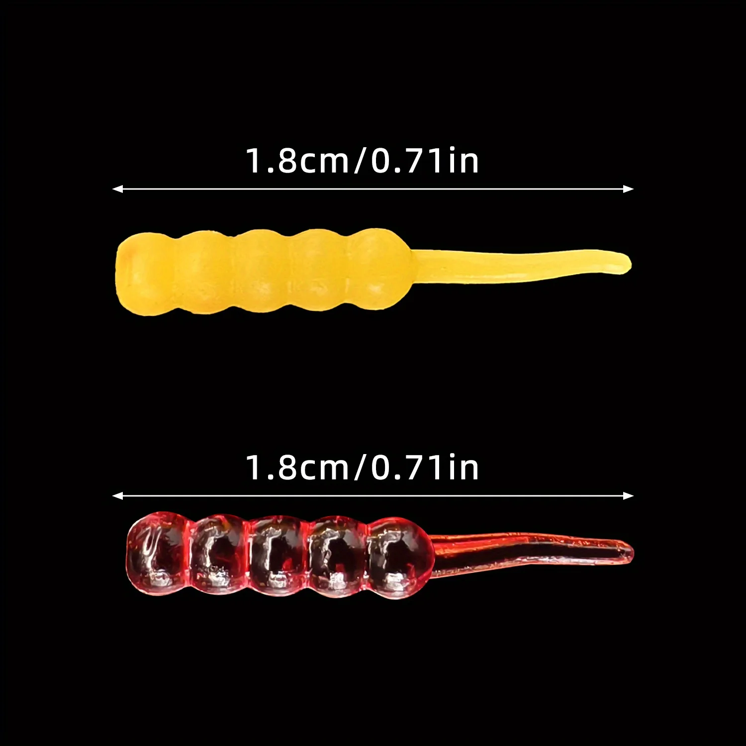 ANFS 250 Uds. Señuelos de pesca de gusanos biónicos suaves juego de señuelos blandos de alto rendimiento cebo de pesca Isca Artificial - imagen 5
