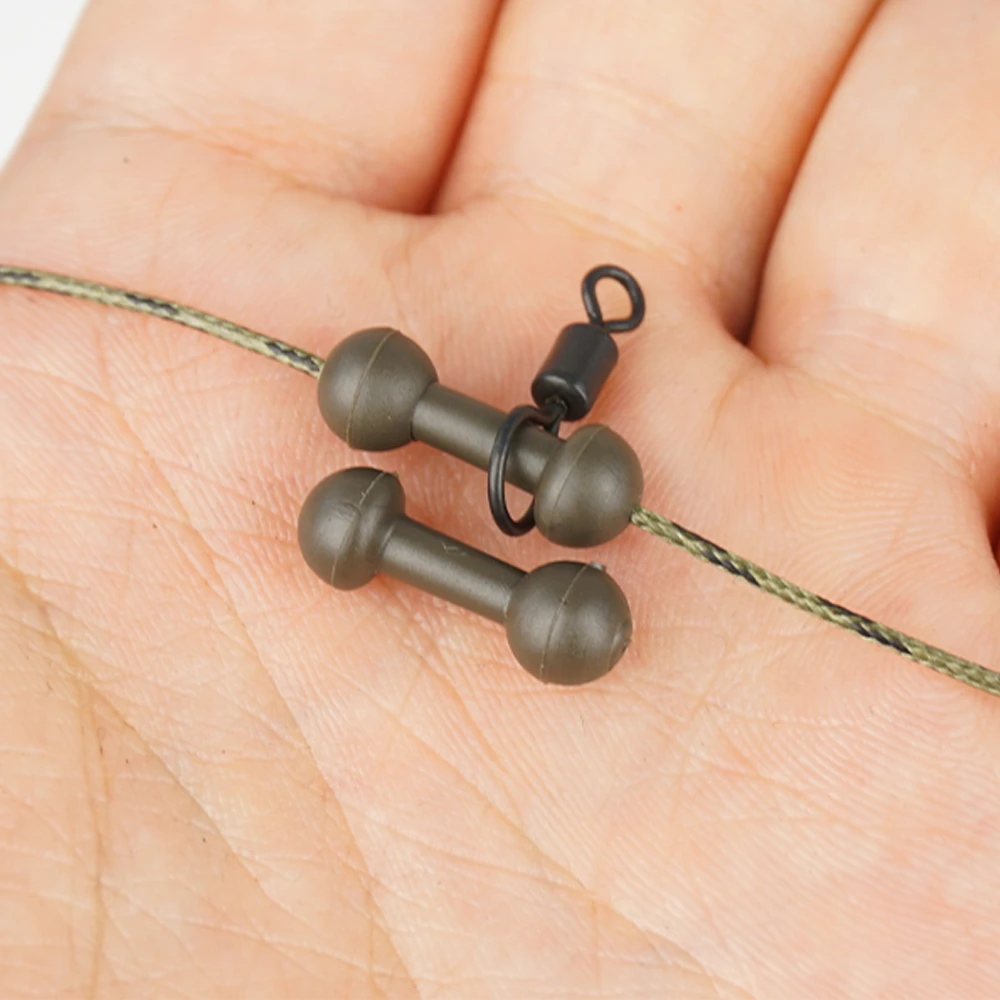 Hirisi 20 piezas aparejo Chod para pesca de carpa, cuentas, aparejos de helicóptero para pesca de carpa, aparejos terminales, accesorios giratorios AH045 - imagen 3