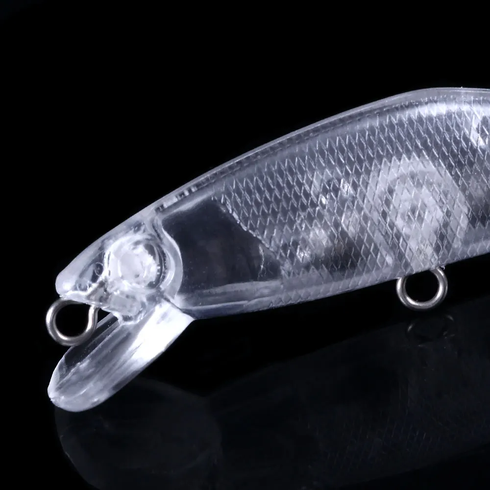 Señuelos Minnow sin pintar – Cuerpo duro transparente para aerógrafo - imagen 5