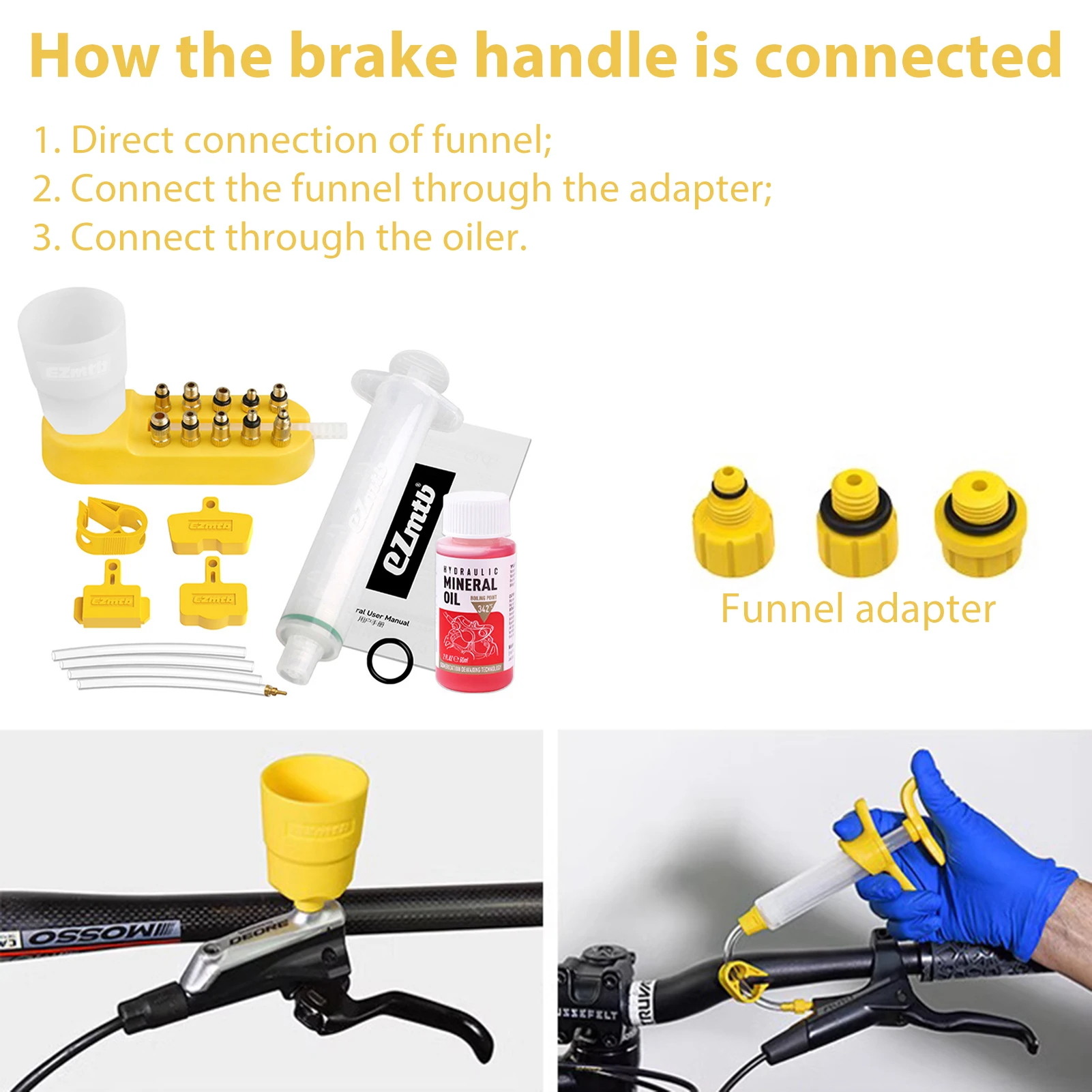 Kit Purga Frenos Disco Bicicleta – Universal MTB y Carretera - imagen 5