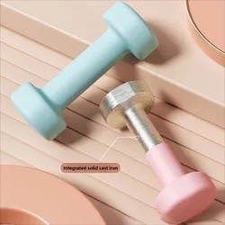 Mancuernas Antideslizantes de Neopreno – Cabeza Plana para Fitness