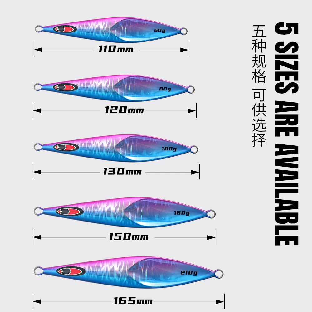 JIGGING PRO Rector Slow Jig – Metálico para pesca en agua salada - imagen 3
