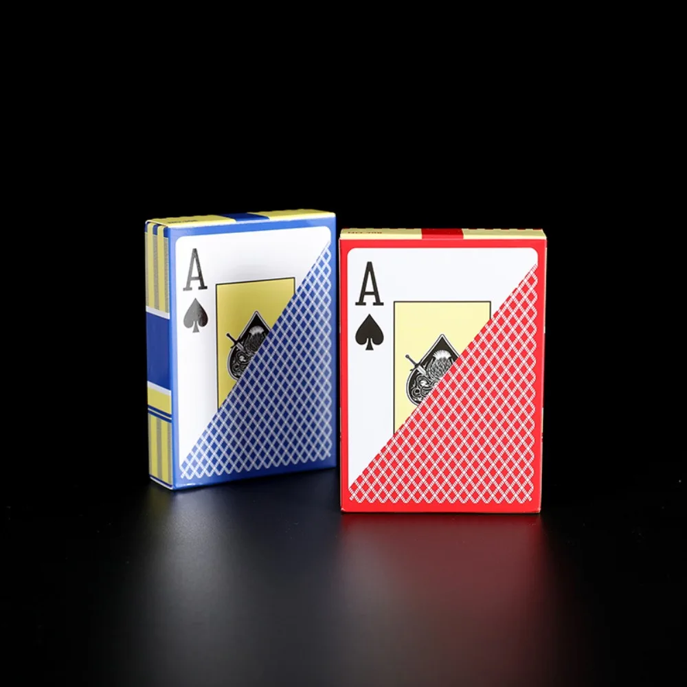 Naipes de Texas Hold'em impermeables PVC lisos para póquer Club