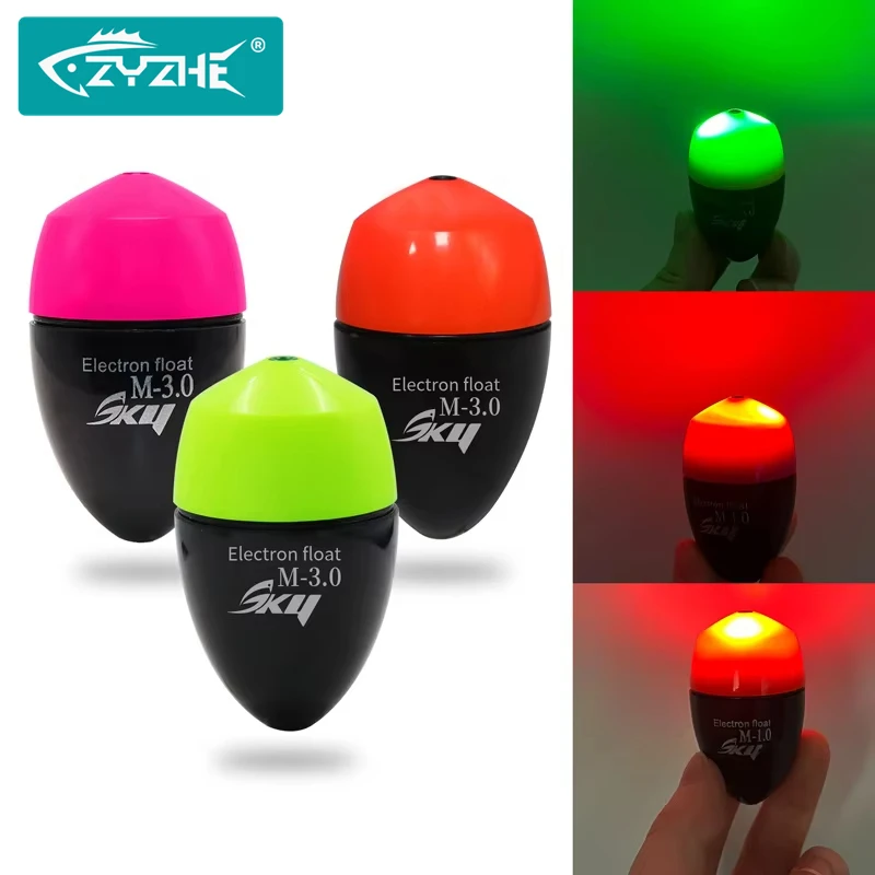 ZYZ Flotador Eléctrico Bobber ABS Impermeable - Agua Salada