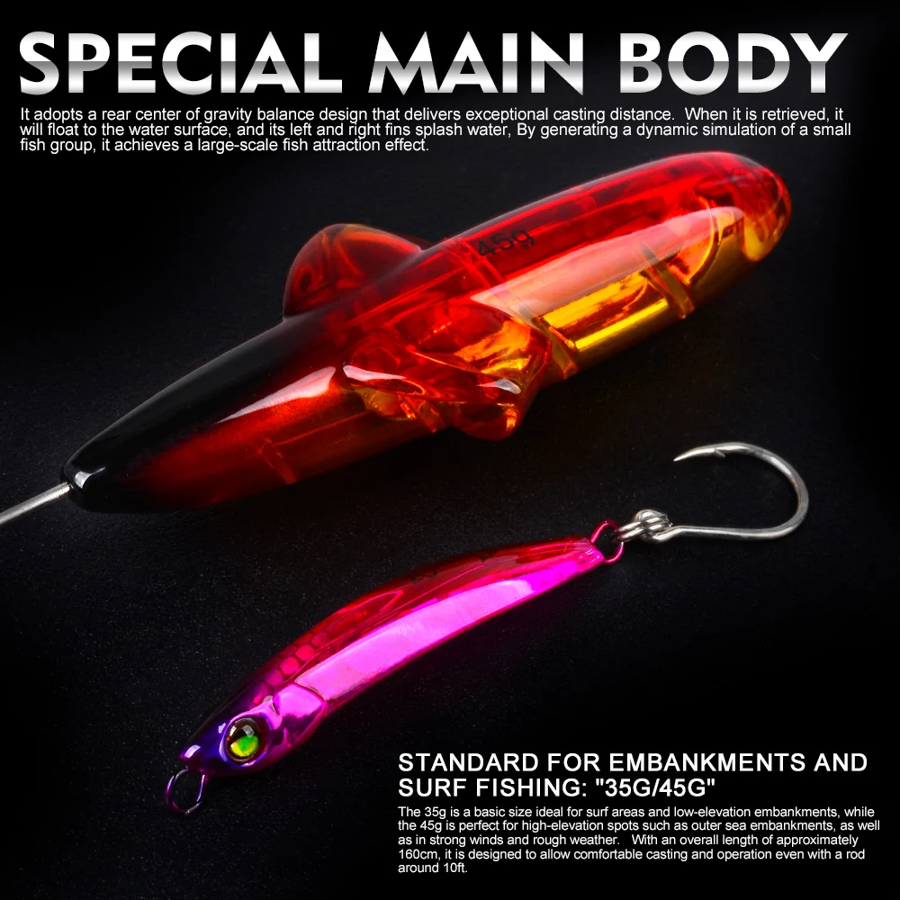 Señuelo Popper Topwater Proberos para superficie - imagen 5