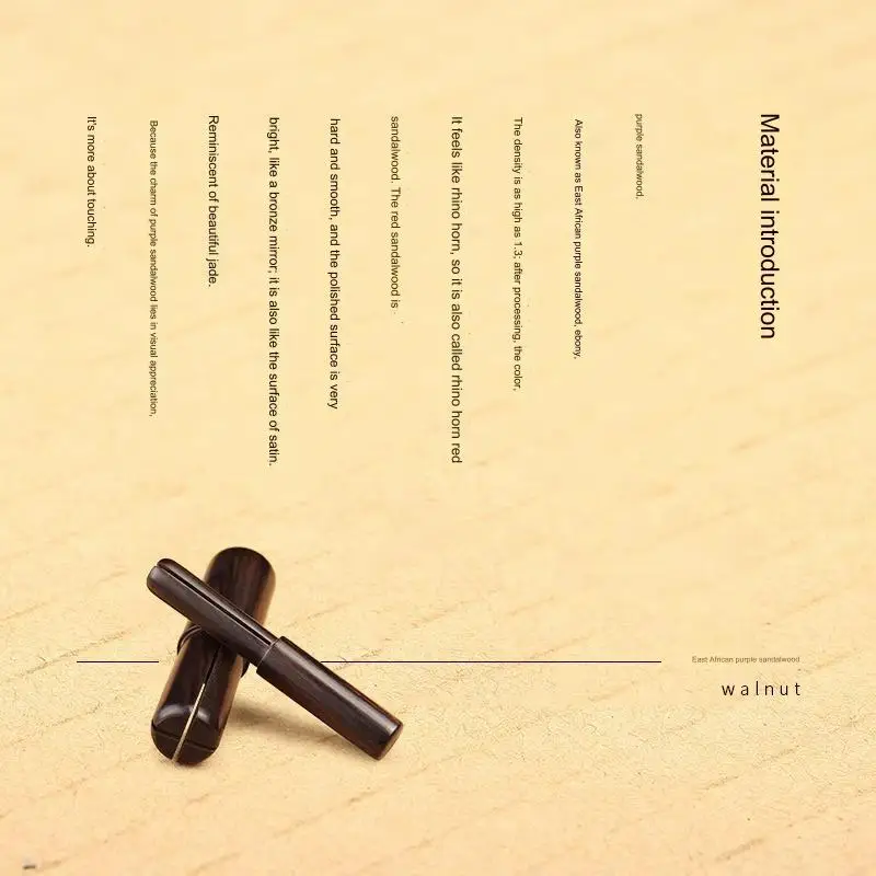 LINNHUE Accesorios para cañas de pescar de alta calidad para bloquear madera maciza delante de la caña de pescar y siguientes peces - imagen 2