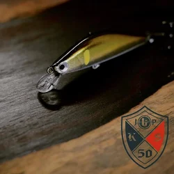 Flujo japonés UNFOLD K50S Luremino sumergido 3,8g trucha ejército Boca de pescado microobjeto Microvelocidad multiusos