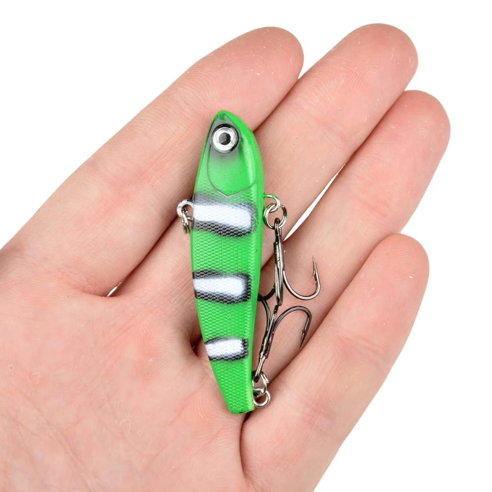 Señuelos de pesca VIB que se hunden, plantilla de cebo duro Artificial de 60mm y 10,5g, Crankbait, cebo de trucha con vibración de plomo incorporado para aparejos de Lucio, 1 ud. - imagen 5