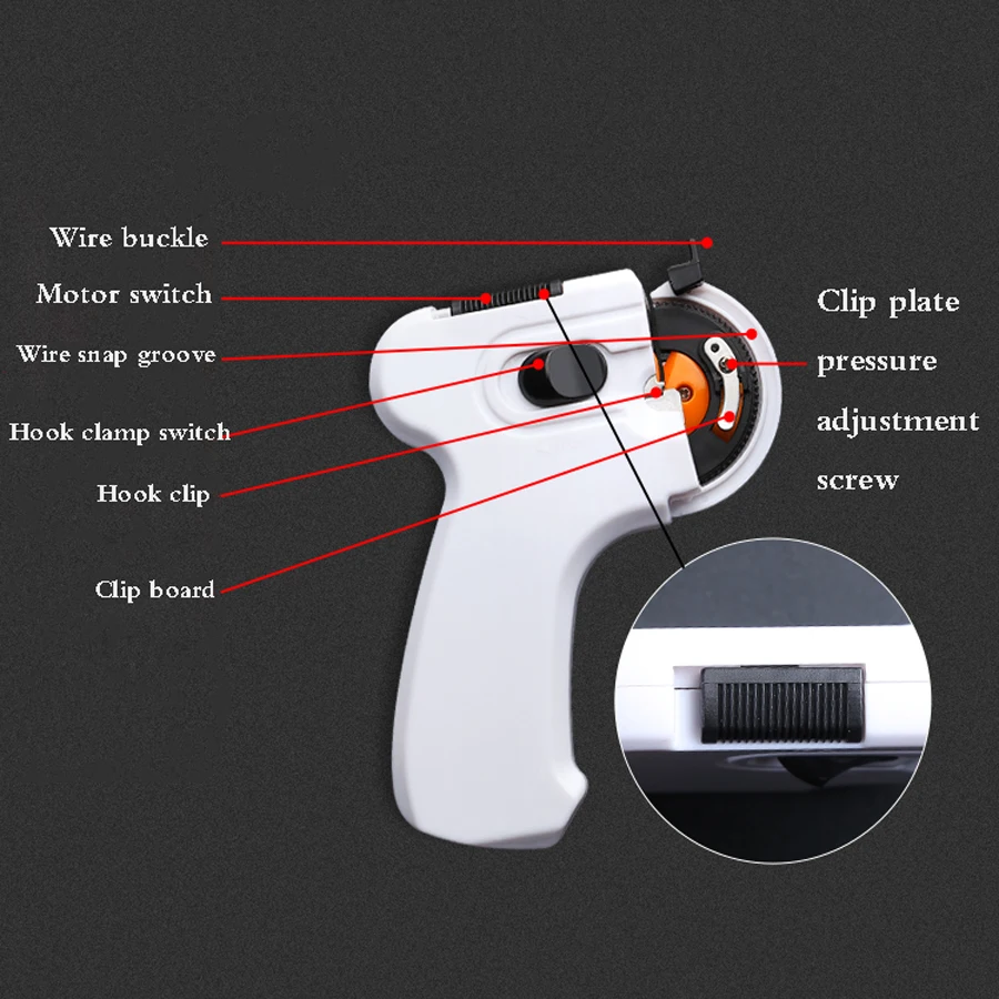 Máquina Atadora de Anzuelos Eléctrica Automática para Pesca Rápida, Herramienta para Atar Líneas de Pesca - imagen 4