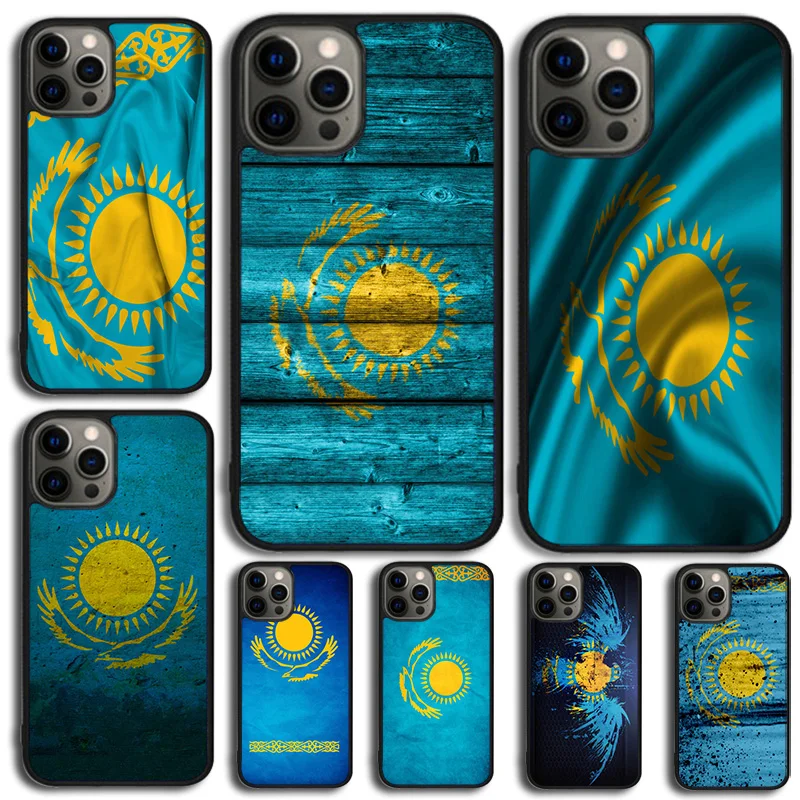 Funda iPhone con bandera de Kazajistán – Protector rígido - imagen 4