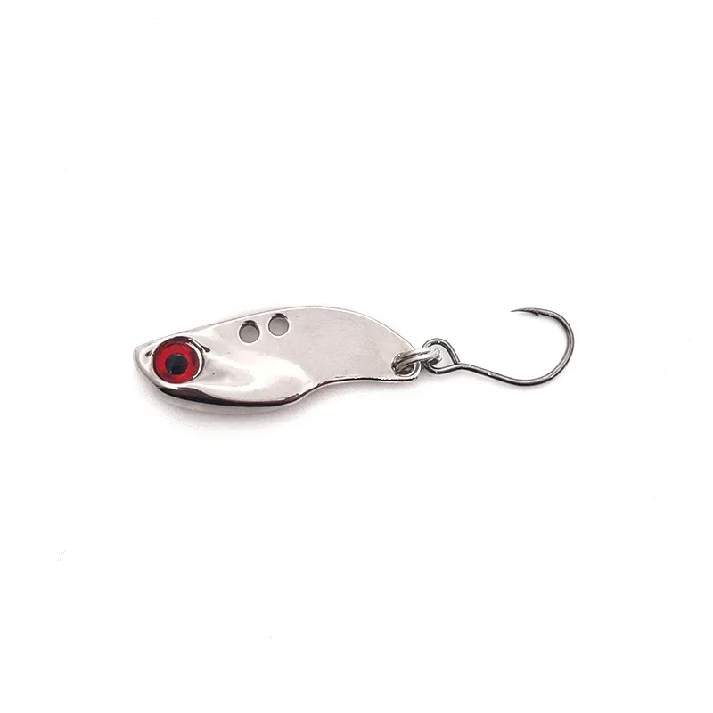 Nueva llegada 1 Uds 2,5/3,5g Mini vib Crankbait señuelo de pesca plomo cobre Metal señuelos cebo duro cuchara cebo Artificial de agua dulce - imagen 5