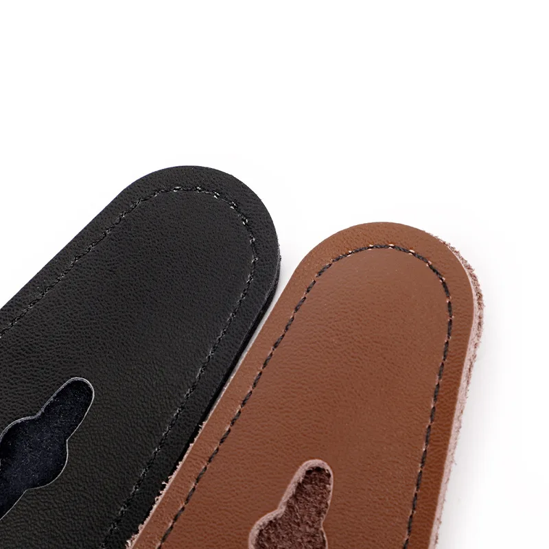 Funda protectora de punta de arco recurvo, funda siyah de 81x43x3,5mm para arco de caza tradicional, 1 par - imagen 2