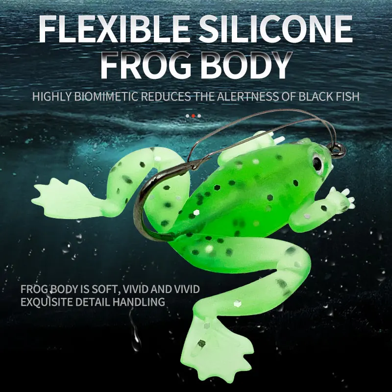 Juego de accesorios de pesca de rana, aparejos de línea de pesca giratoria, Kit de señuelo de línea de líder de alambre de acero, 30 unids/lote por caja - imagen 2