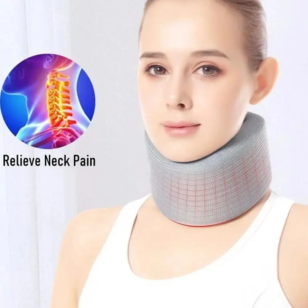 Collar cervical de espuma ajustable – Alivio del dolor de cuello - imagen 4