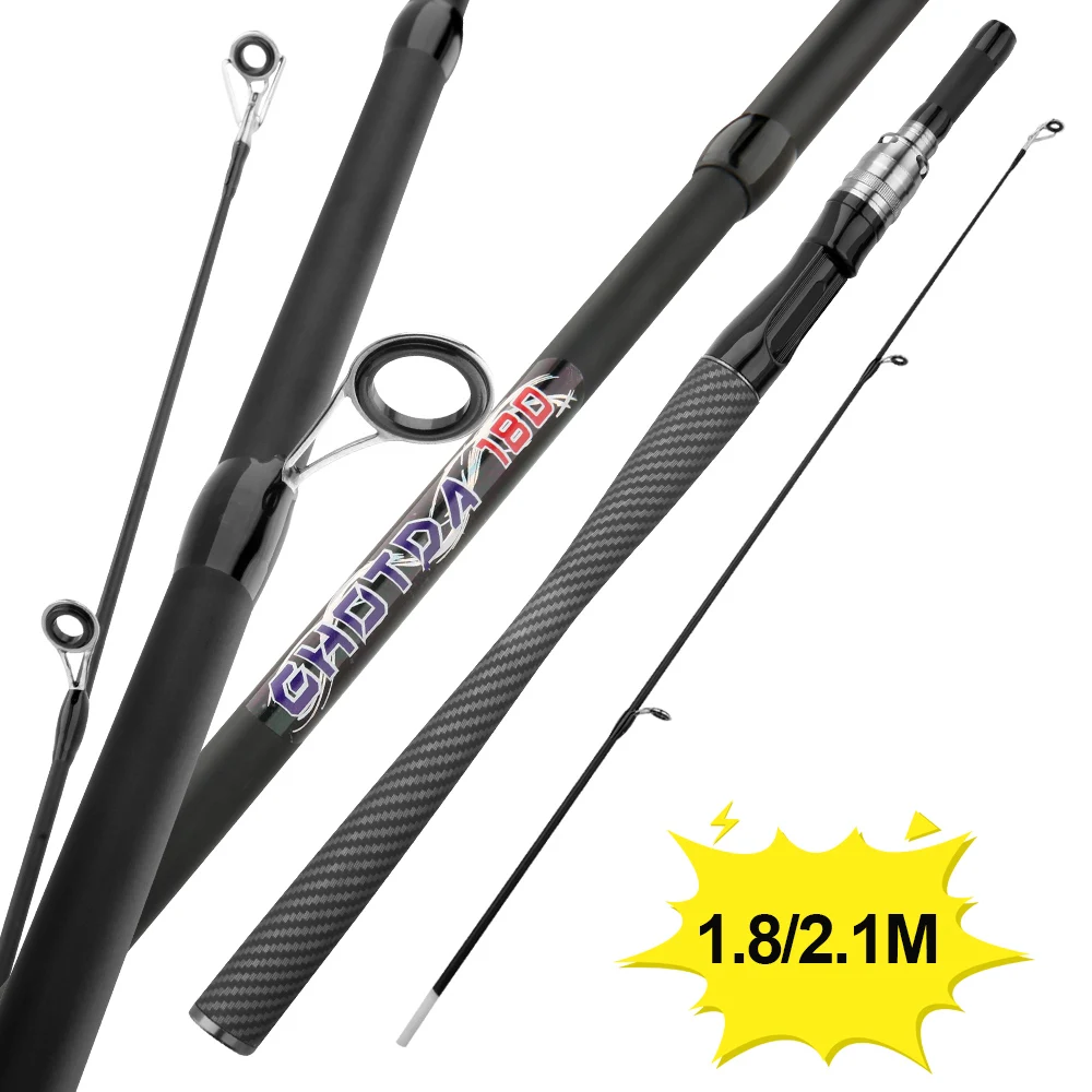 4/5 secciones Spinning Baitcasting viaje carbono Mini productos caña de pescar peso de fundición 3,5-15g M rápido ultraligero señuelo trucha poste - imagen 3
