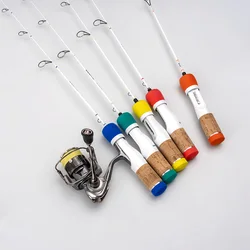 Caña Pesca Hielo DEUKIO Ultraligera – Fibra de Carbono con Mango EVA