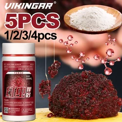 200ML polvo aroma de gusano de sangre atrayente de pescado concentrado gusano rojo polvo Mate cebo aditivo lubina bagre accesorios de pesca