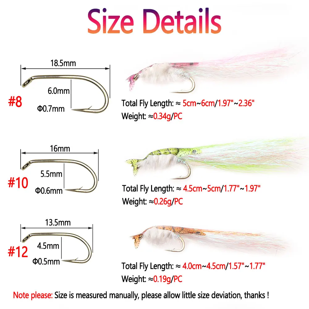 Bimoo-SEÑUELOS DE Pesca de Mar, 6 piezas, 8 piezas, #8 ~ #12 - imagen 3