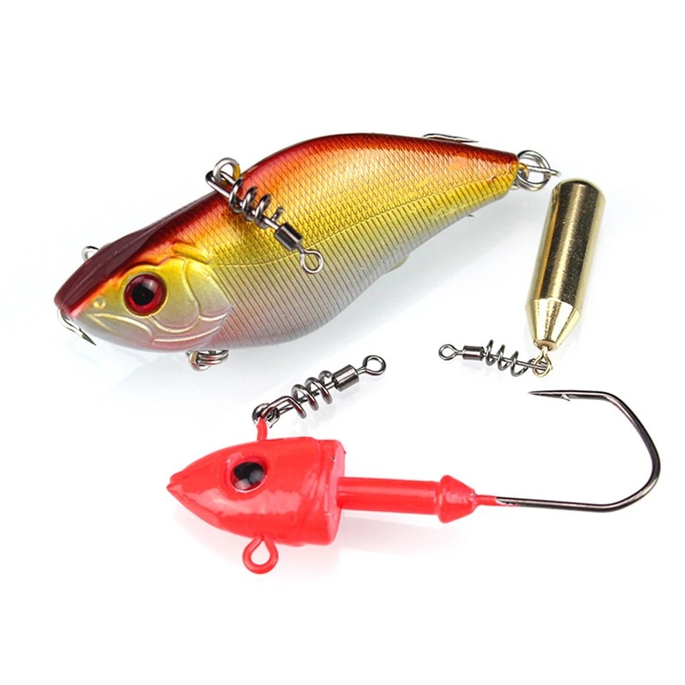 20 piezas de pesca giratorio, Pin de bloqueo atornillado, conector de señuelo de pesca, anzuelos de manivela, hebilla rápida, accesorios de pesca - imagen 3