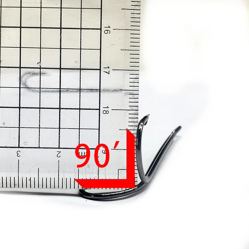 TAKEDO 10 Uds 9883 anzuelo doble de vástago largo anzuelo de pesca sin malezas anzuelo de atado de moscas para anzuelo de lubina aparejos de pesca para señuelo suave - imagen 4