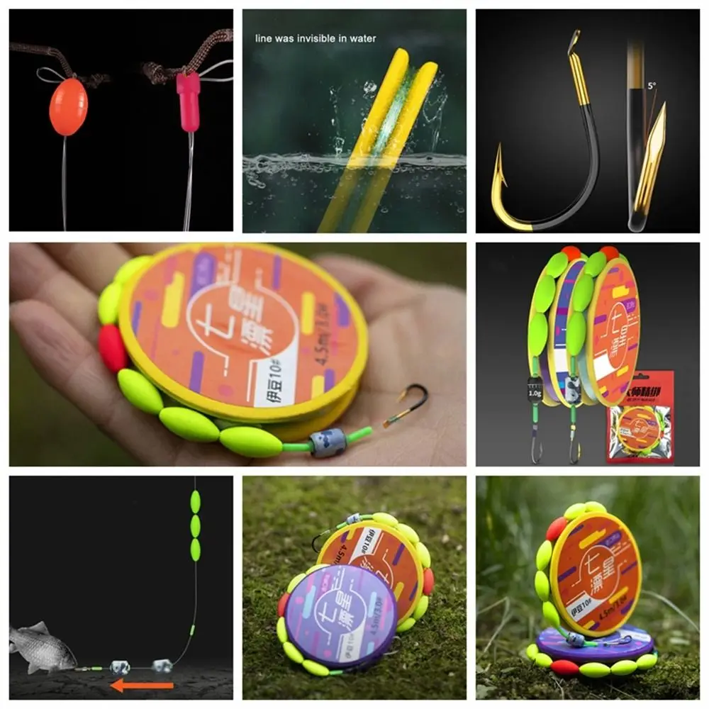 Descubra el mundo vibrante y versátil de los accesorios de pesca con nuestra línea y ganchos coloridos y duraderos diseñados tanto para principiantes como para pescadores experimentados