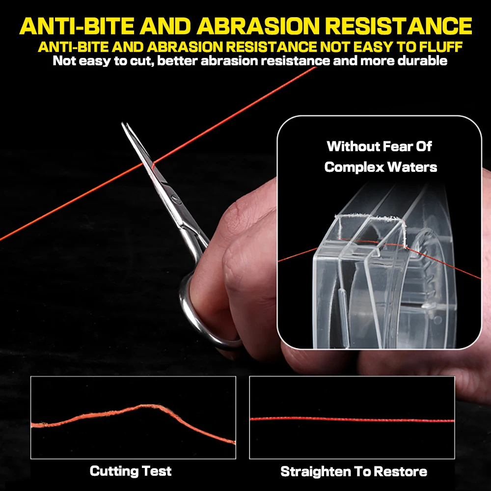 GHOTDA-sedal trenzado de PE, hilo de pescar de 12 hebras, 9 hebras, 300M/500M, tejido multifilamento para pesca en agua salada, 9/12X hilos - imagen 5