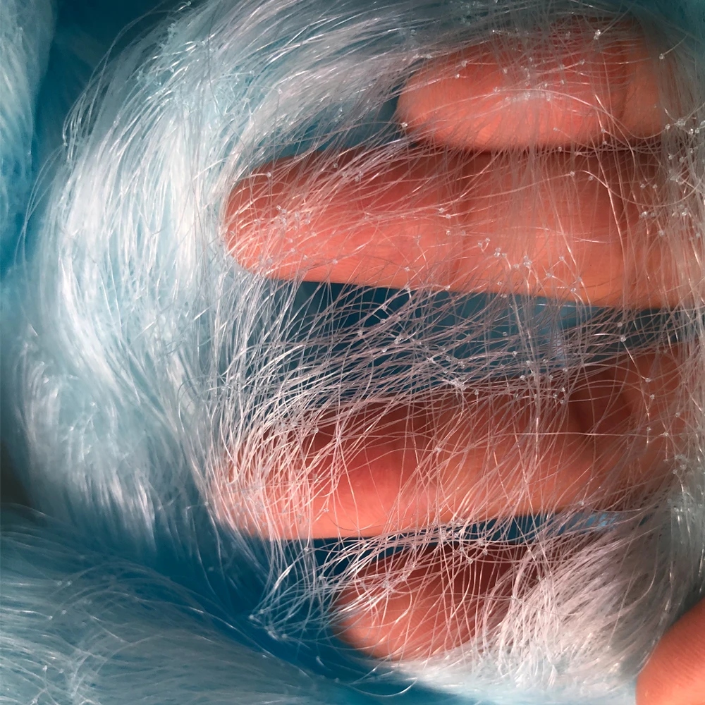 Red De Pesca azul De nailon monofilamento, red De Pesca suave, línea suave, 0,11mm-0,13mm, malla 20mm-40mm - imagen 5