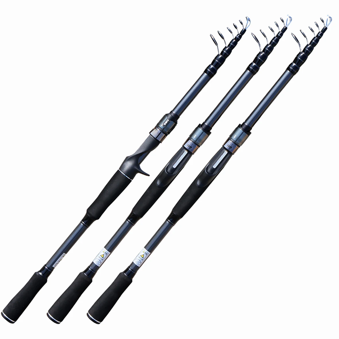 Jigging-alimentador de caña de pescar, juego de carretes de 1,8 m-3,0 m, Spinning Baitcasting, 5,2: 1/7,2: 1 relación de engranaje de velocidad, Lucio, trucha - imagen 5