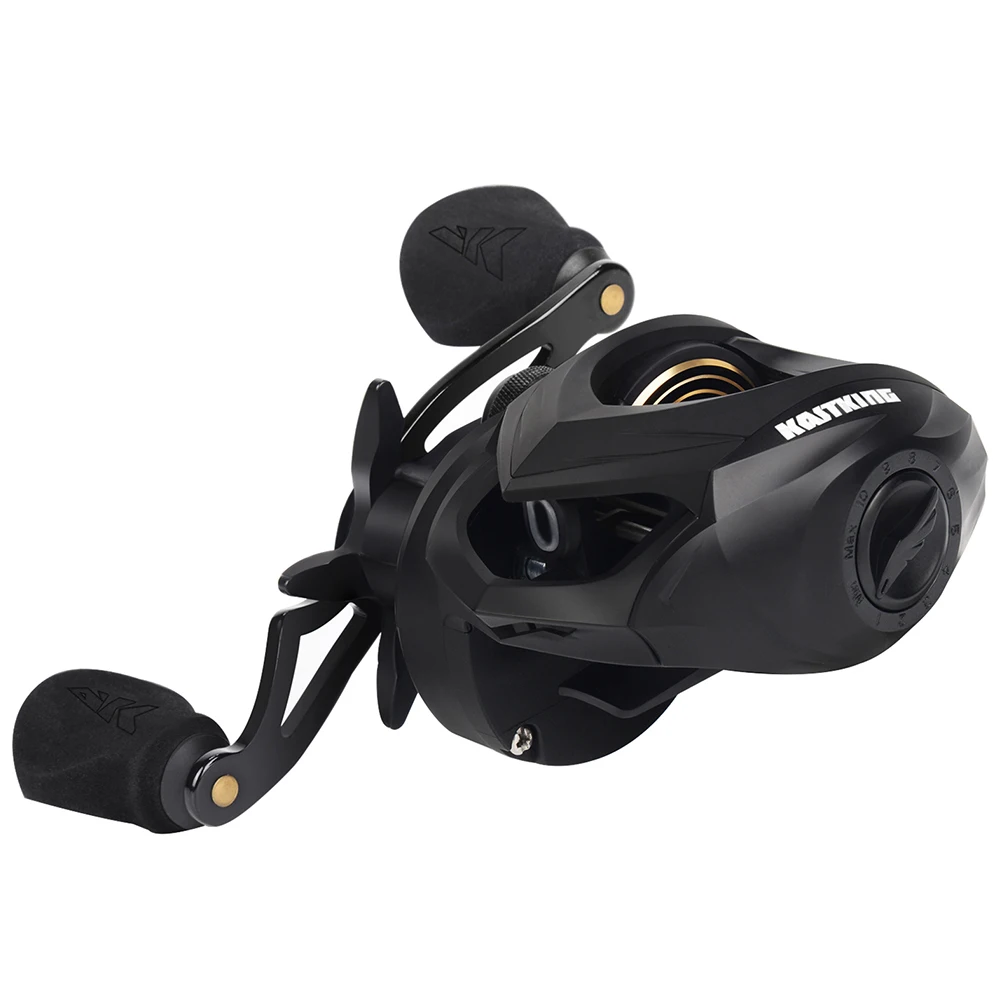 KastKing Eagle-carrete de pesca Baitcasting 7 + 1, rodamientos de bolas de acero inoxidable blindados, frenos magnéticos de arrastre máximo de 8kg, bobina de pesca - imagen 2